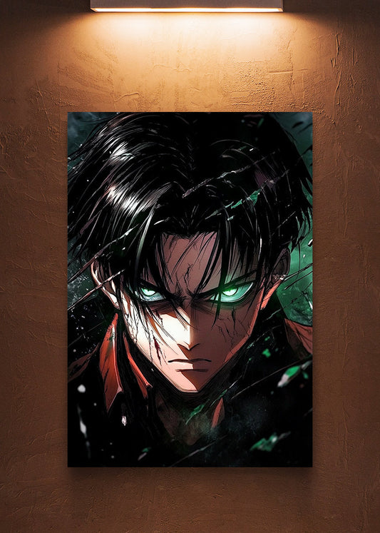 Levi green eyes