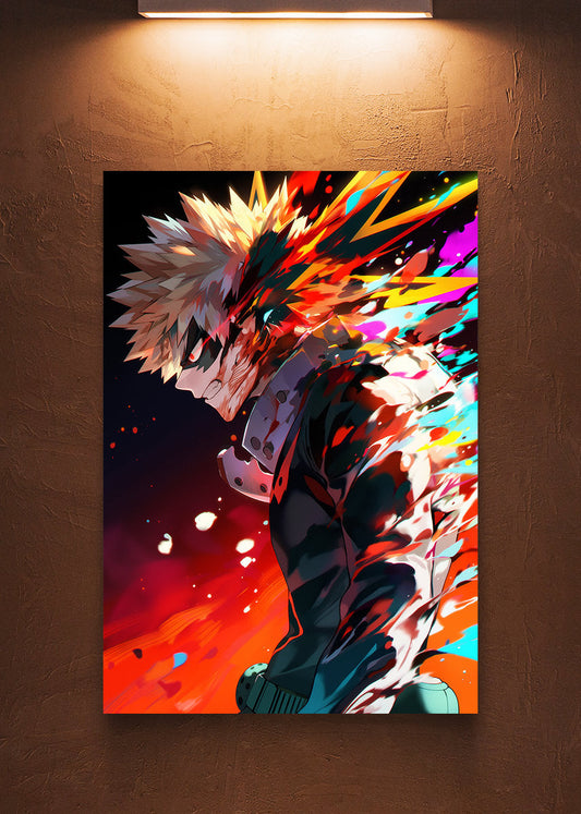 Bakugo angry