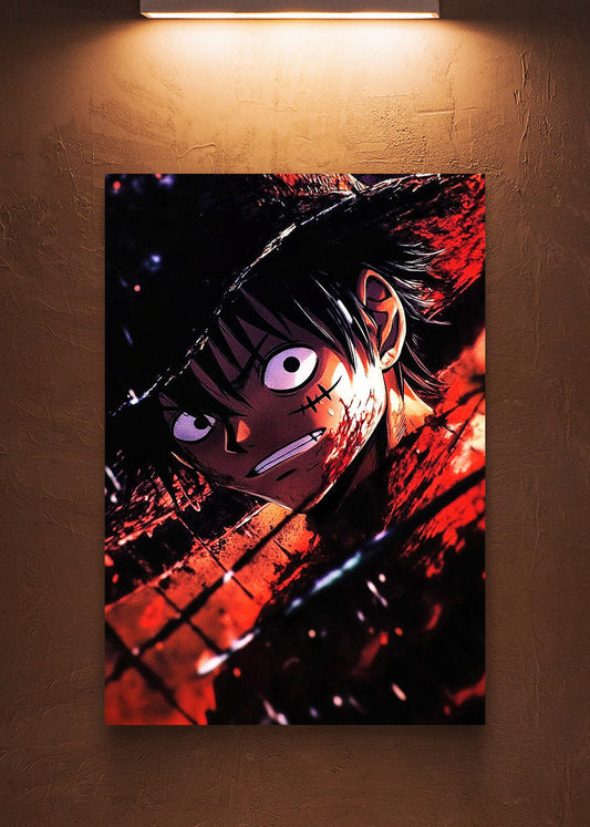 Luffy angry