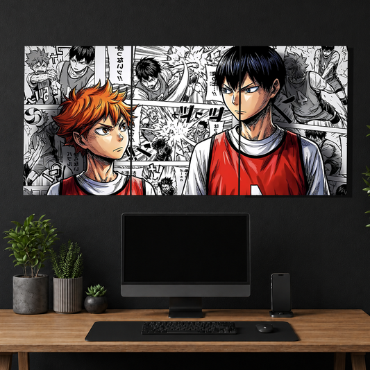Karasuno Crows 3-Piece Metal Wall Art