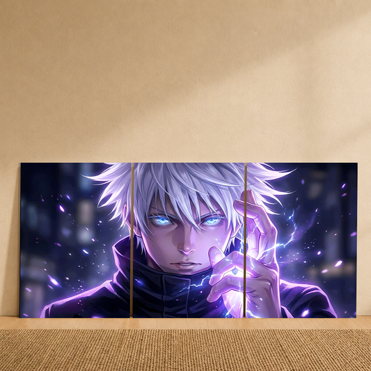 The Honored One 3-Piece Metal Wall Art