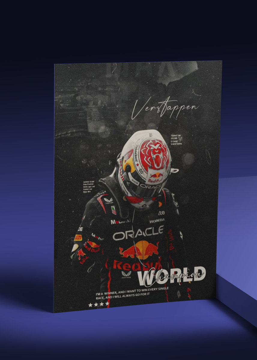 Verstappen Champion World