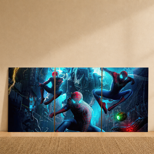 Into the Multiverse 3-Piece Metal Wall Art