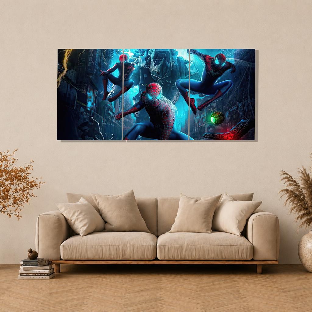 Into the Multiverse 3-Piece Metal Wall Art