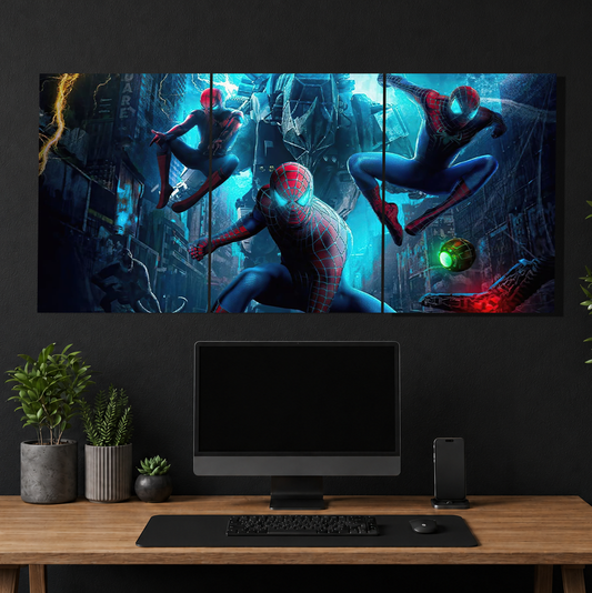 Into the Multiverse 3-Piece Metal Wall Art