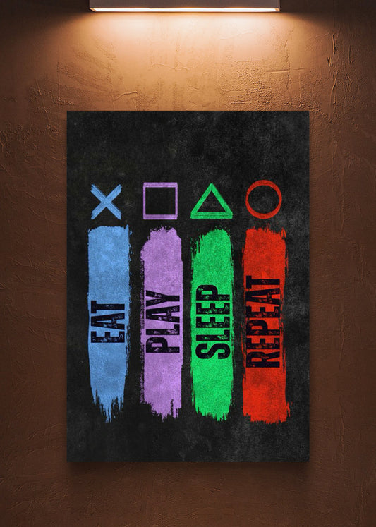 EAT PLAY SLEEP REPEAT