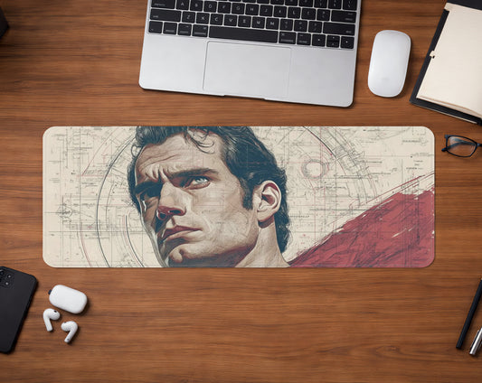 SuperMan Desk-Mat