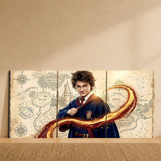 Hogwarts Legacy 3-Piece Metal Wall Art
