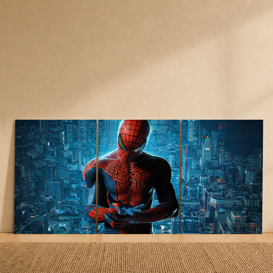 Web of Destiny 3-Piece Metal Wall Art
