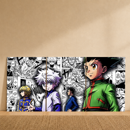 The Hunter's Journey 3-Piece Metal Wall Art