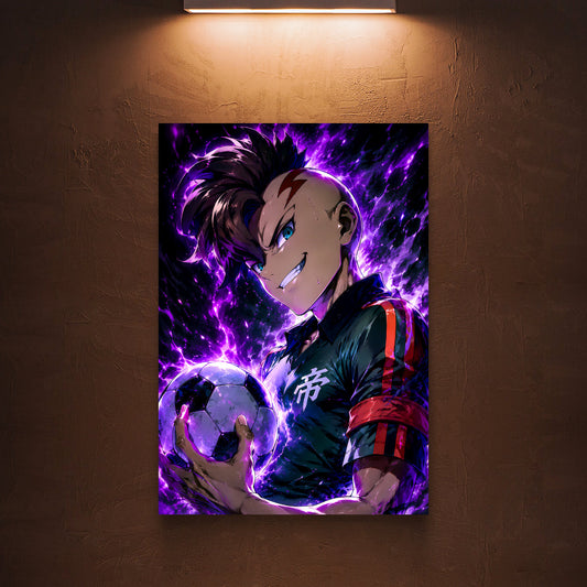 Akio Fudou (Caleb Stonewall) Inazuma Eleven metal poster – view 2