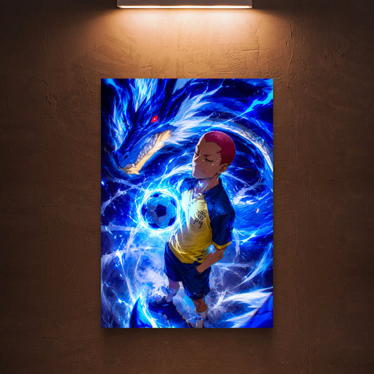 Ryuugo Someoka (Kevin Dragonfly) Inazuma Eleven metal poster – view 2