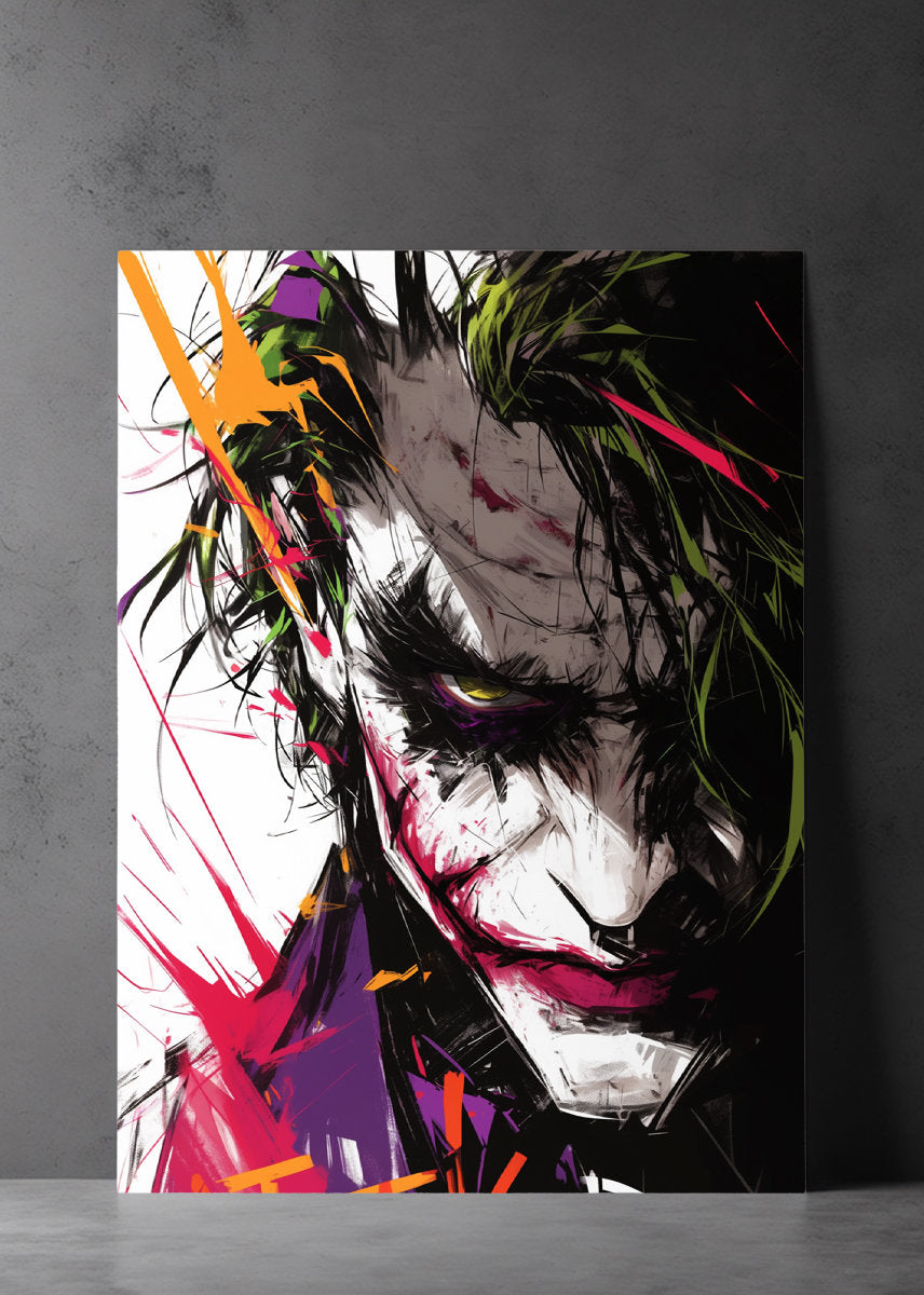 abstract joker