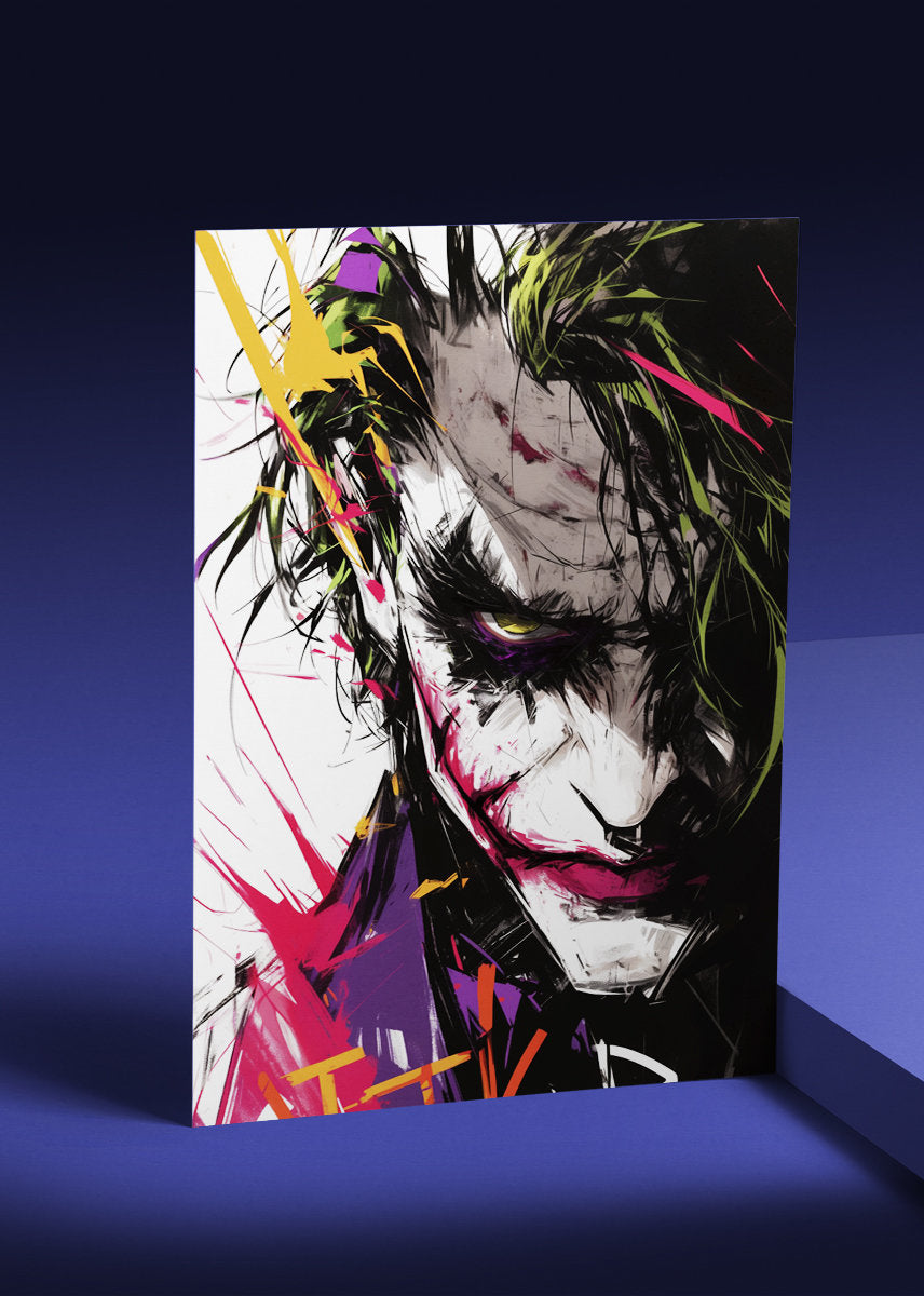 abstract joker