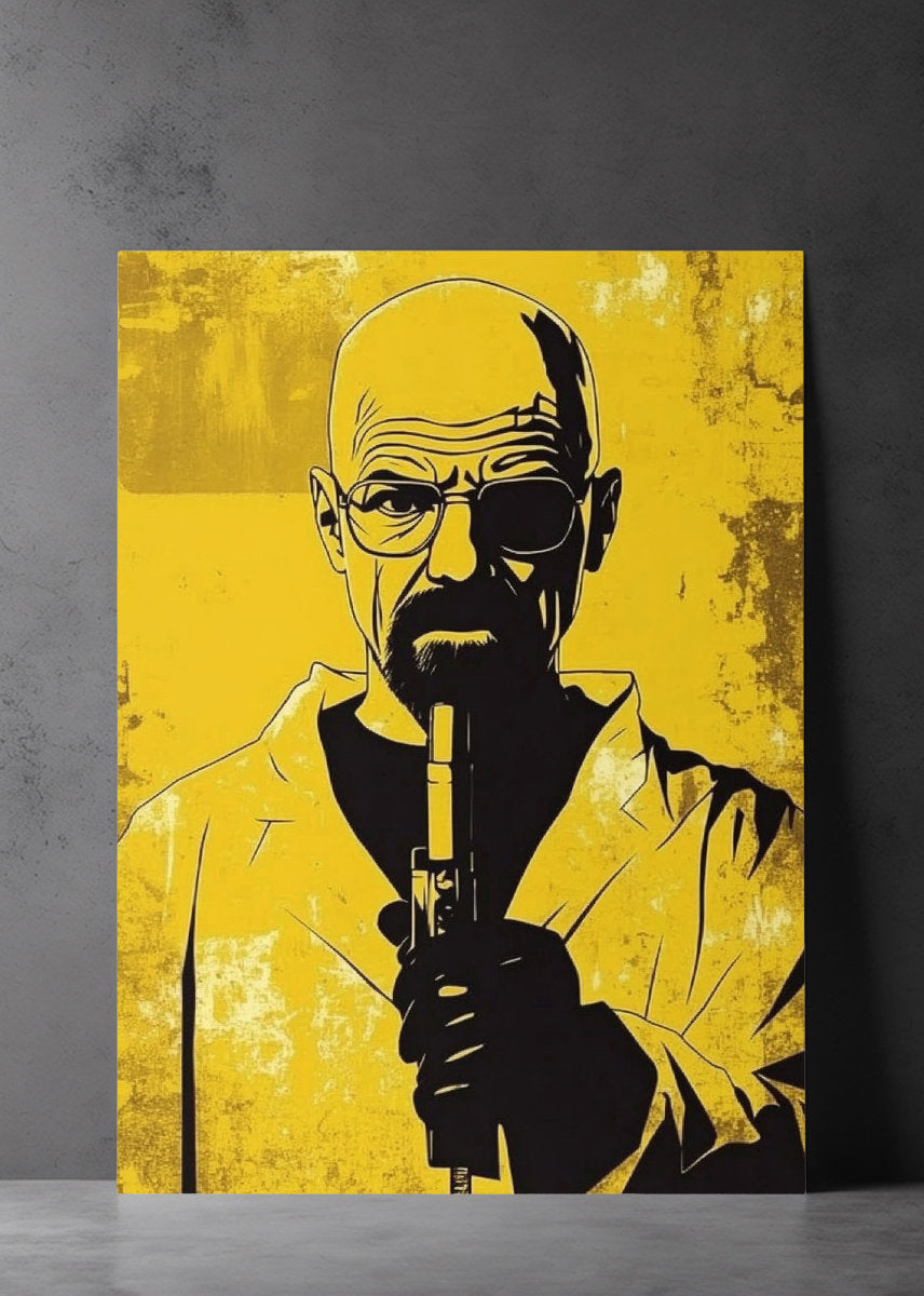 Breaking Bad Design 2 metal poster