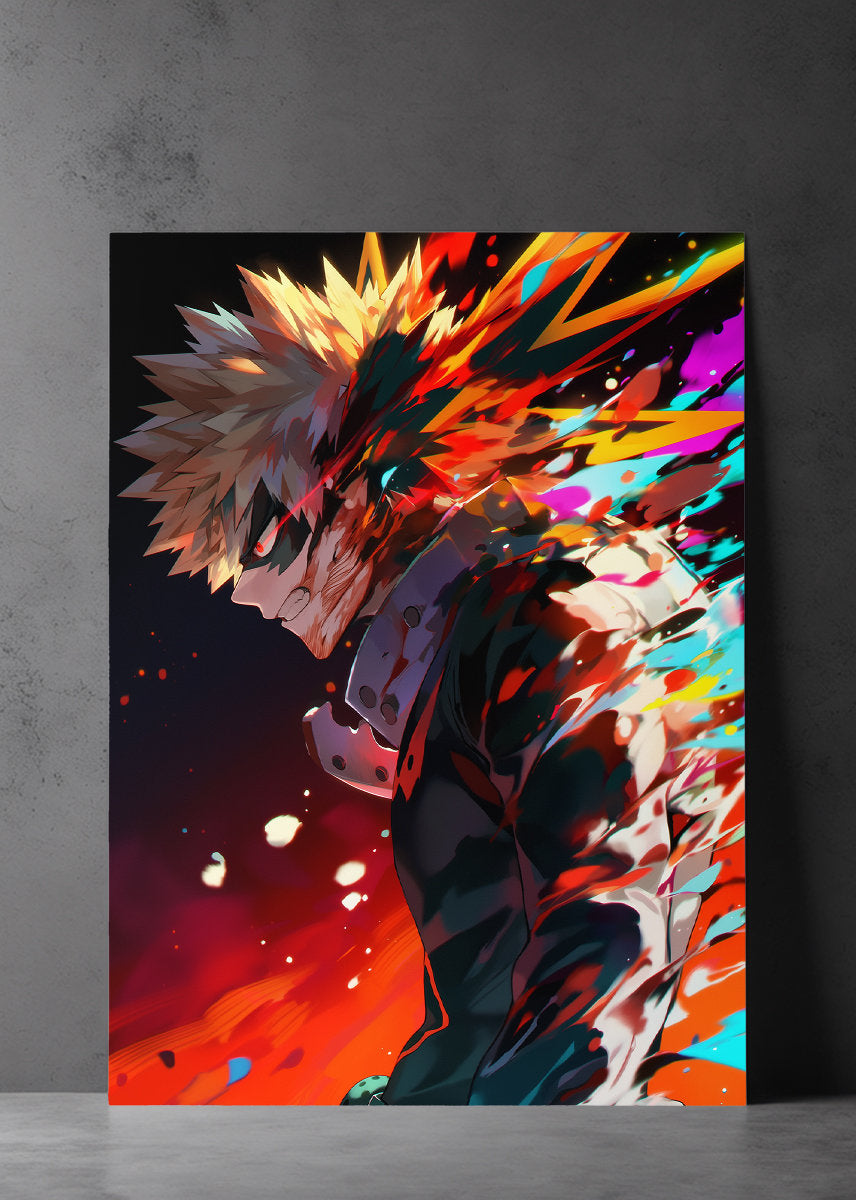 Bakugo angry