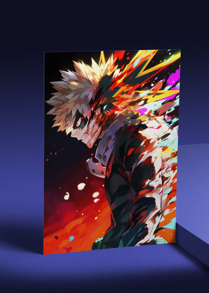 Bakugo angry