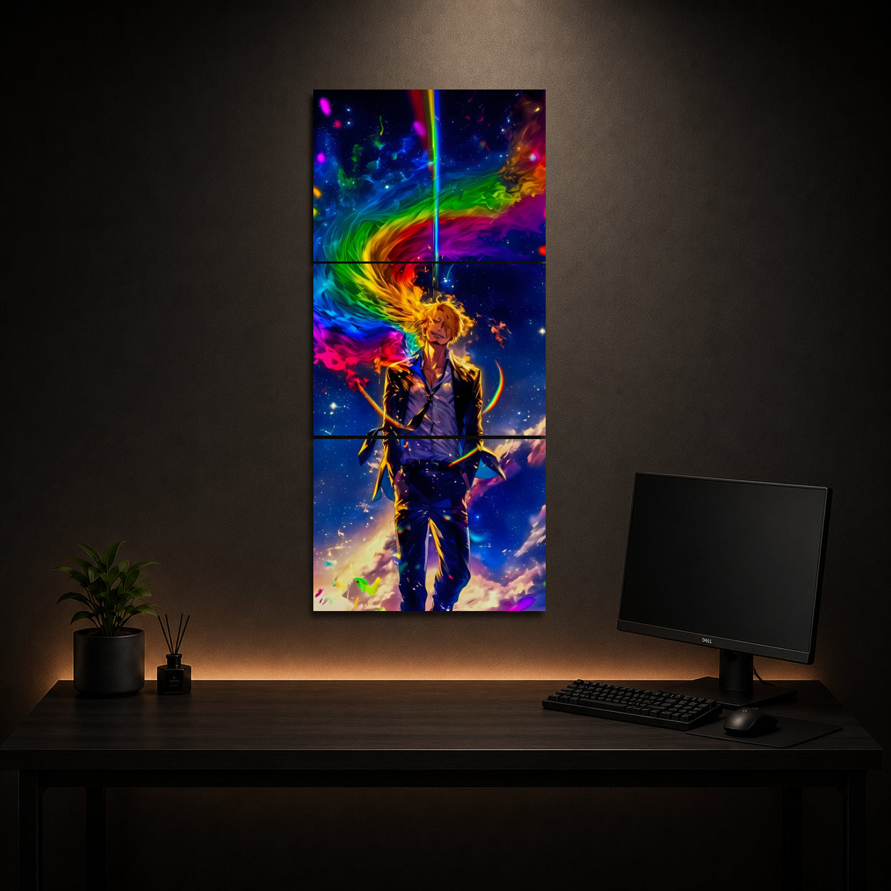 Sanjhi 3-Piece Metal Wall Art