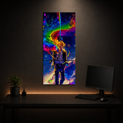 Sanjhi 3-Piece Metal Wall Art