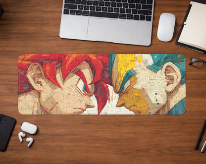 Goku vs Vegeta Desk-Mat
