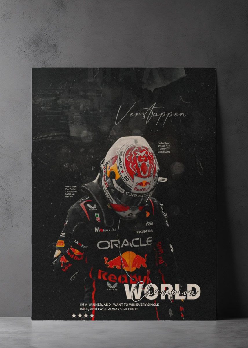 Verstappen Champion World