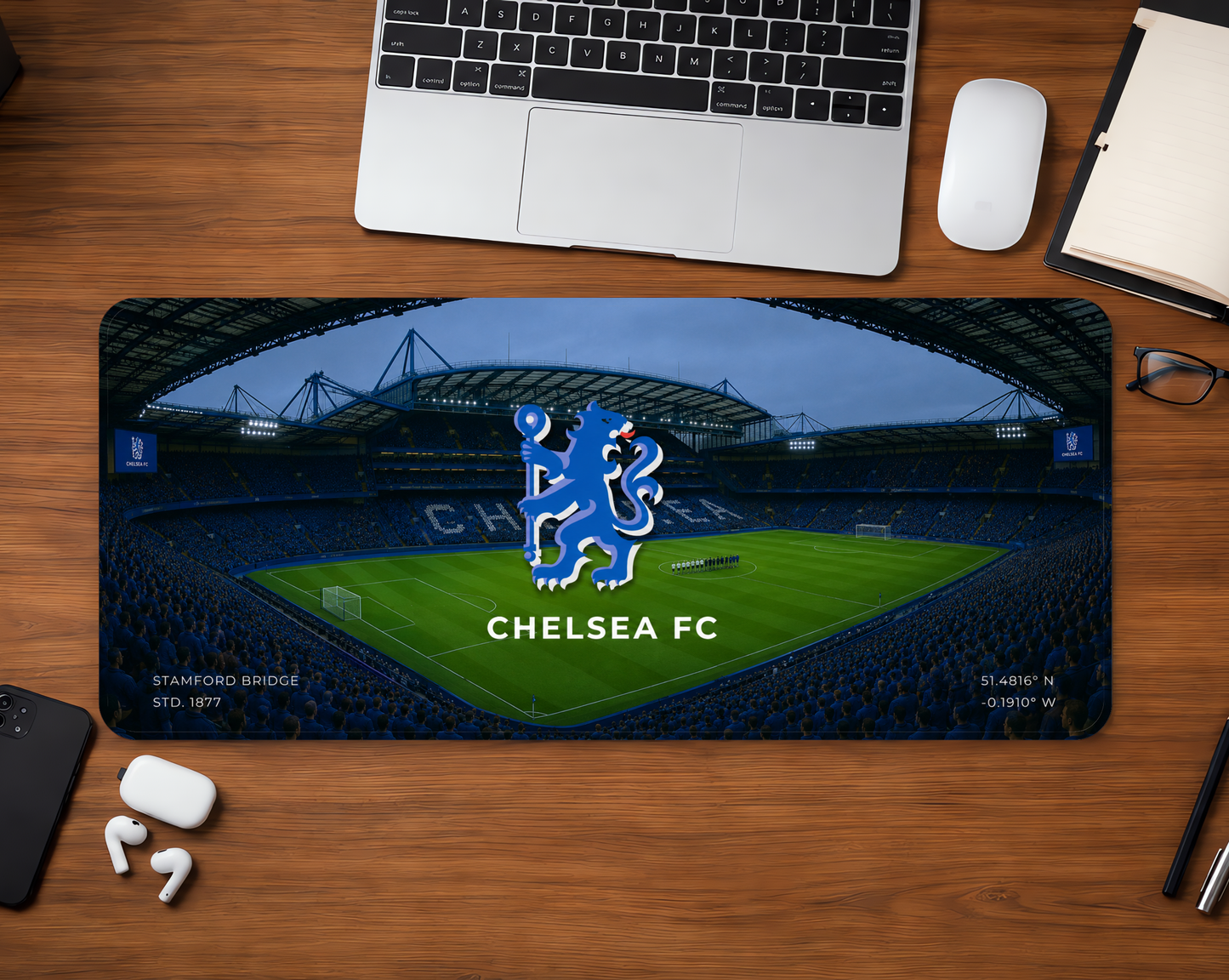 Chelsea FC Stadium Deskmat