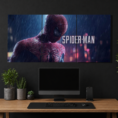 Beyond the Mask 3-Piece Metal Wall Art