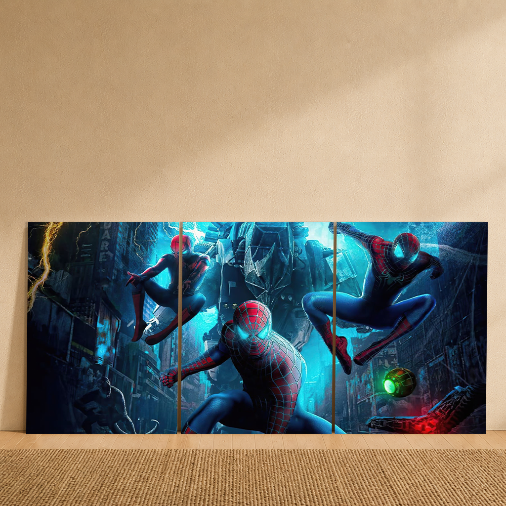 Into the Multiverse 3-Piece Metal Wall Art