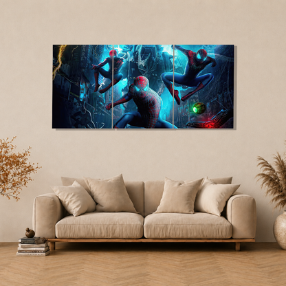 Into the Multiverse 3-Piece Metal Wall Art