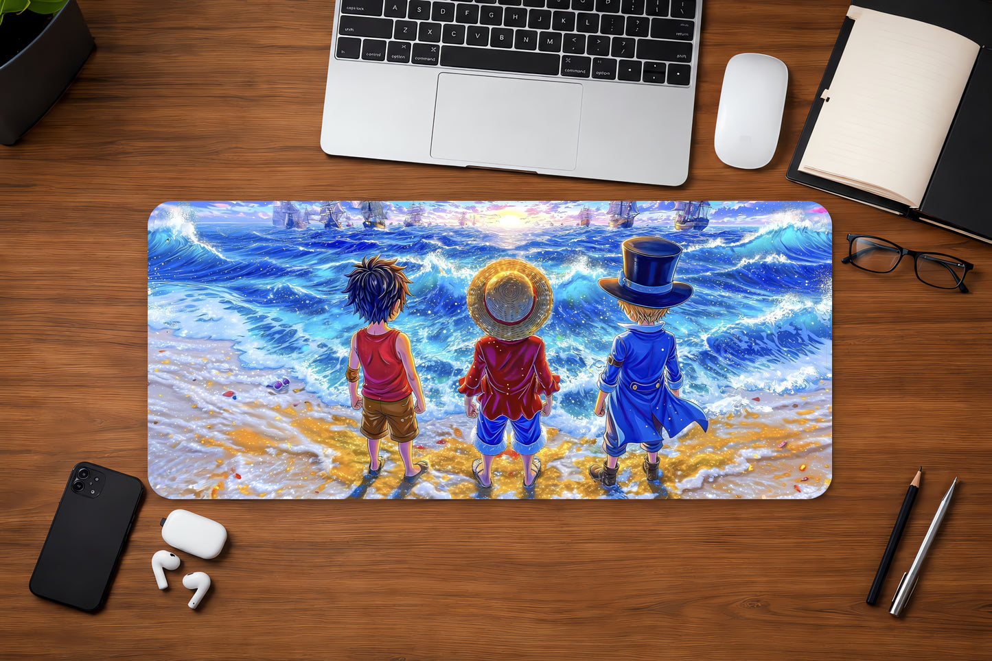 3 Brothers Desk-Mat