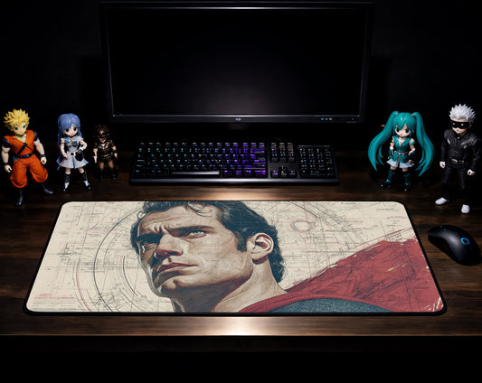 SuperMan Desk-Mat