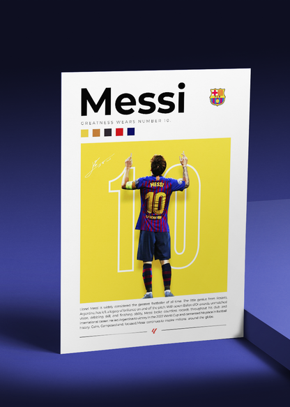 Messi Greatness Wear No 10