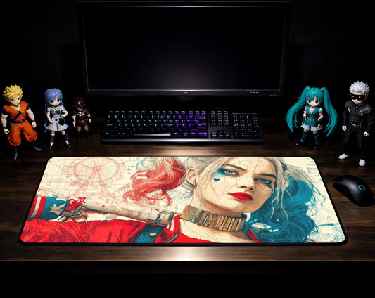 Harley Quinn Desk-Mat