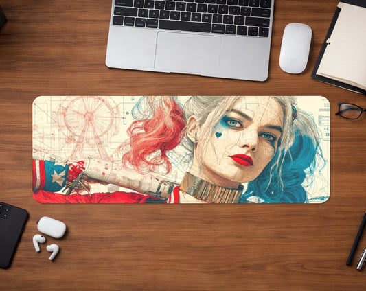 Harley Quinn Desk-Mat