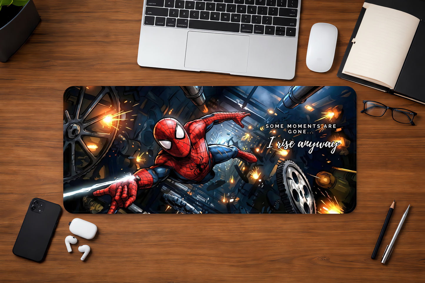 Moments are gone Desk-Mat