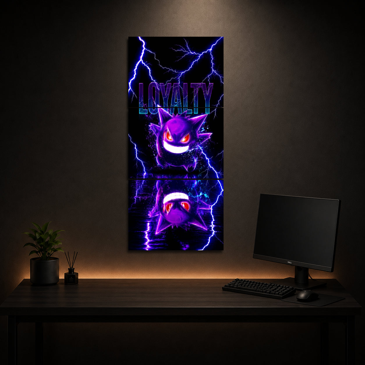 Ganger Loyalty 3-Piece Metal Wall Art