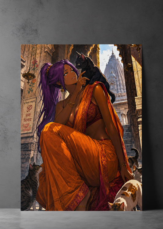 Yorochi In Saree