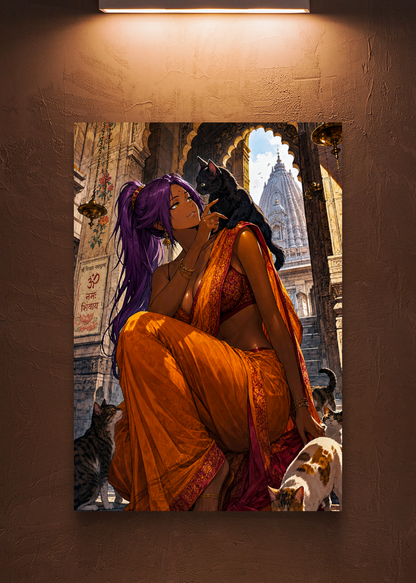 Yorochi In Saree