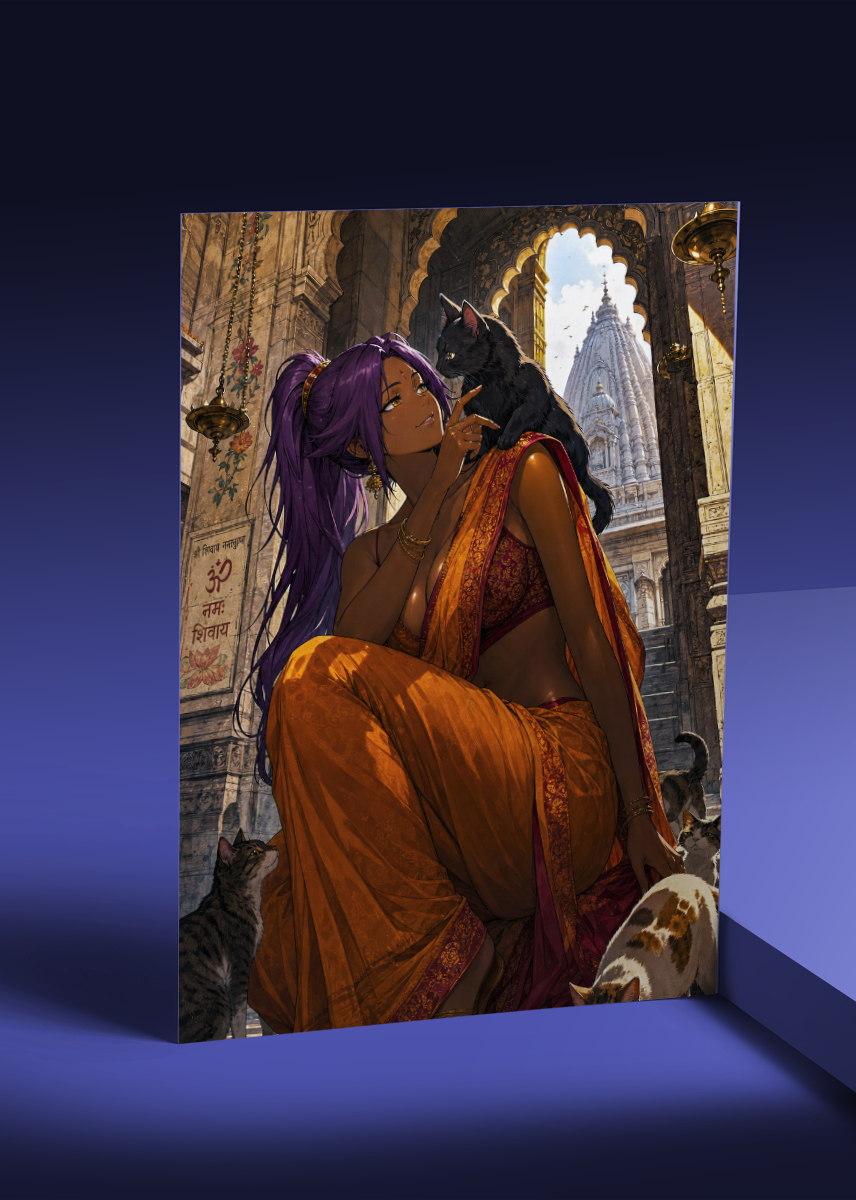 Yorochi In Saree