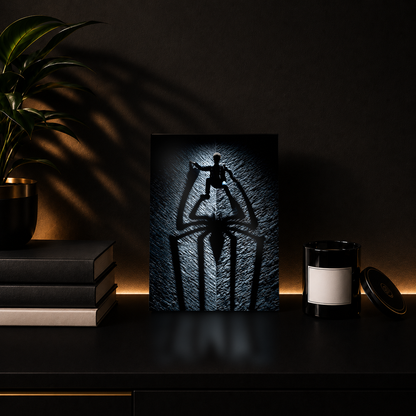Spider-Man: Shadow Swing Metal Wall Art