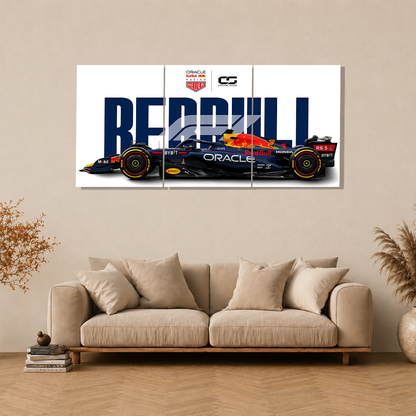 Redbull 3-Piece Metal Wall Art