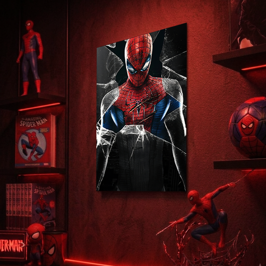 Spider-Man: City Guardian Metal Wall Art