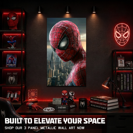 Spider-Man 3-Piece Metal Wall Art