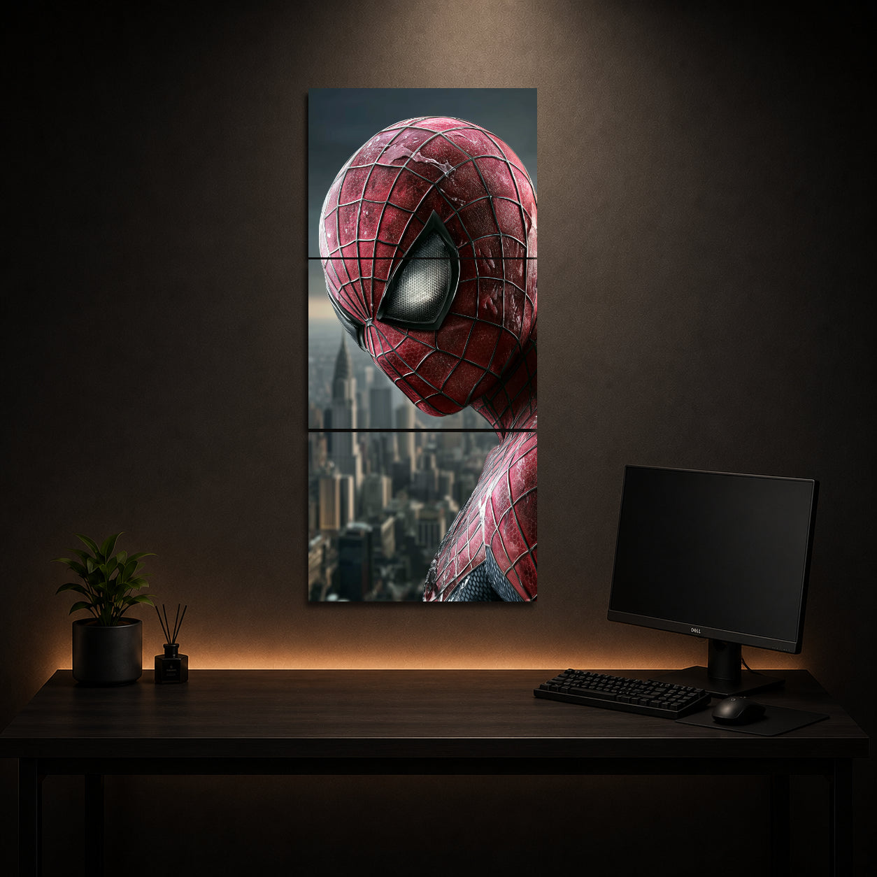 Spider-Man 3-Piece Metal Wall Art
