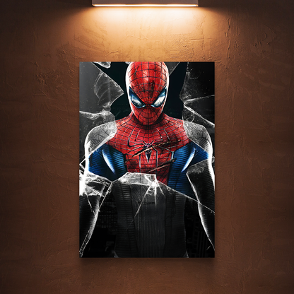 Spider-Man: City Guardian Metal Wall Art