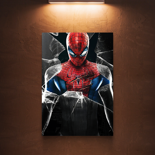 Spider-Man: City Guardian Metal Wall Art