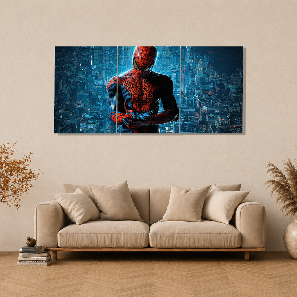Web of Destiny 3-Piece Metal Wall Art