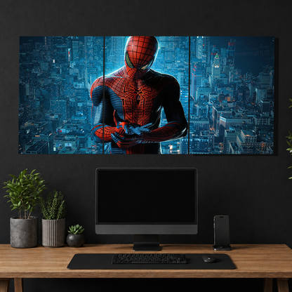 Web of Destiny 3-Piece Metal Wall Art