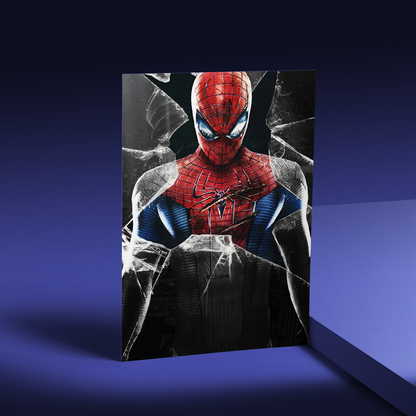 Spider-Man: City Guardian Metal Wall Art