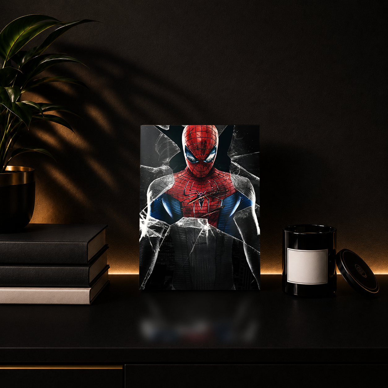 Spider-Man: City Guardian Metal Wall Art